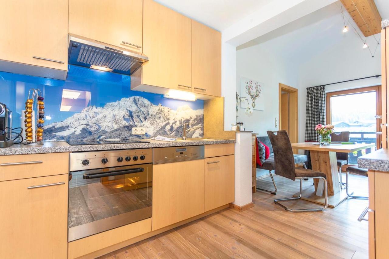 Familienbauernhof - Leogang Apartments Weissbacher 外观 照片