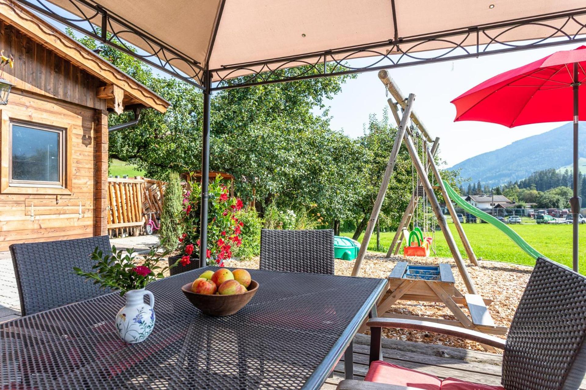 Familienbauernhof - Leogang Apartments Weissbacher 外观 照片