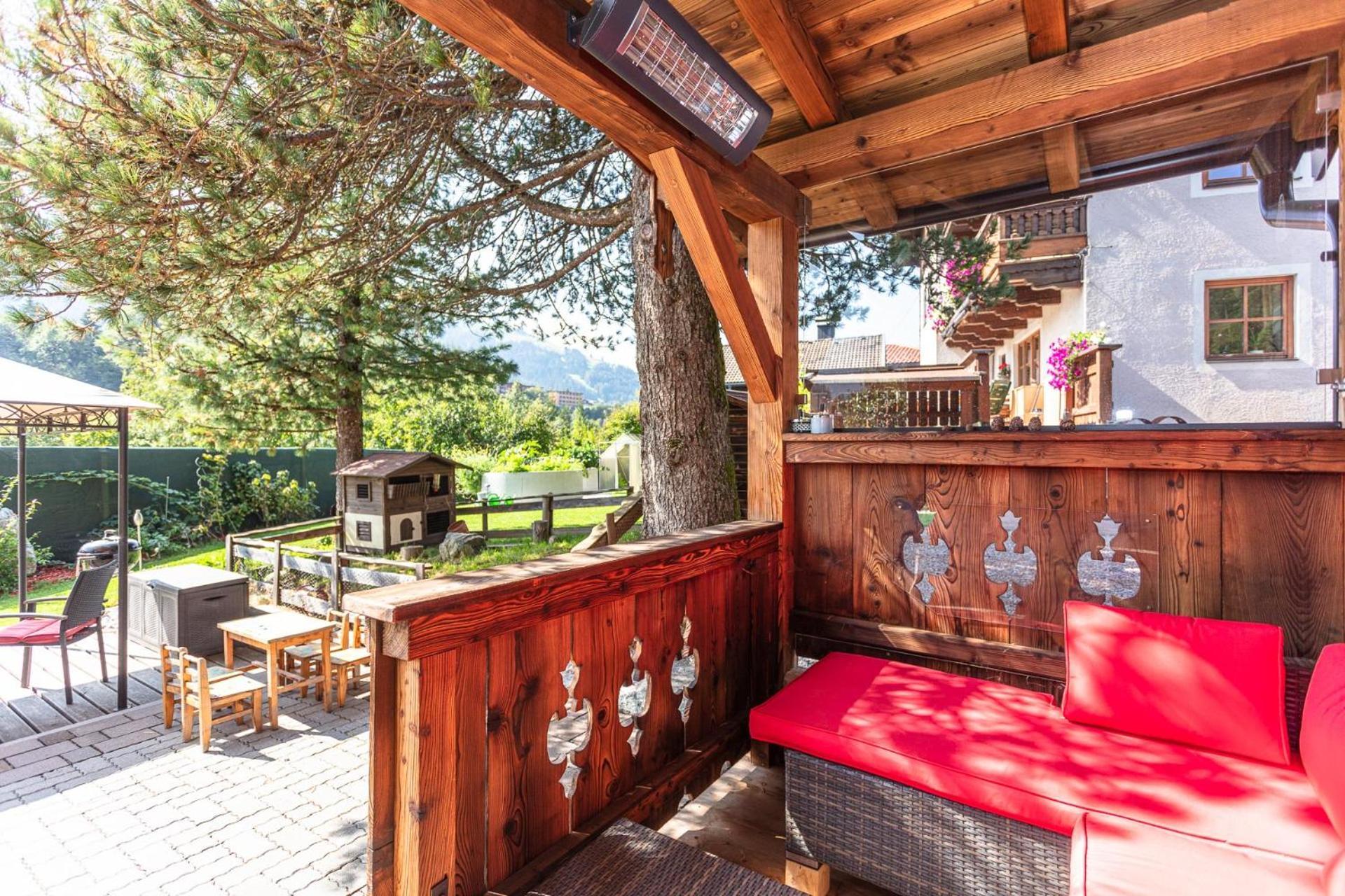 Familienbauernhof - Leogang Apartments Weissbacher 外观 照片