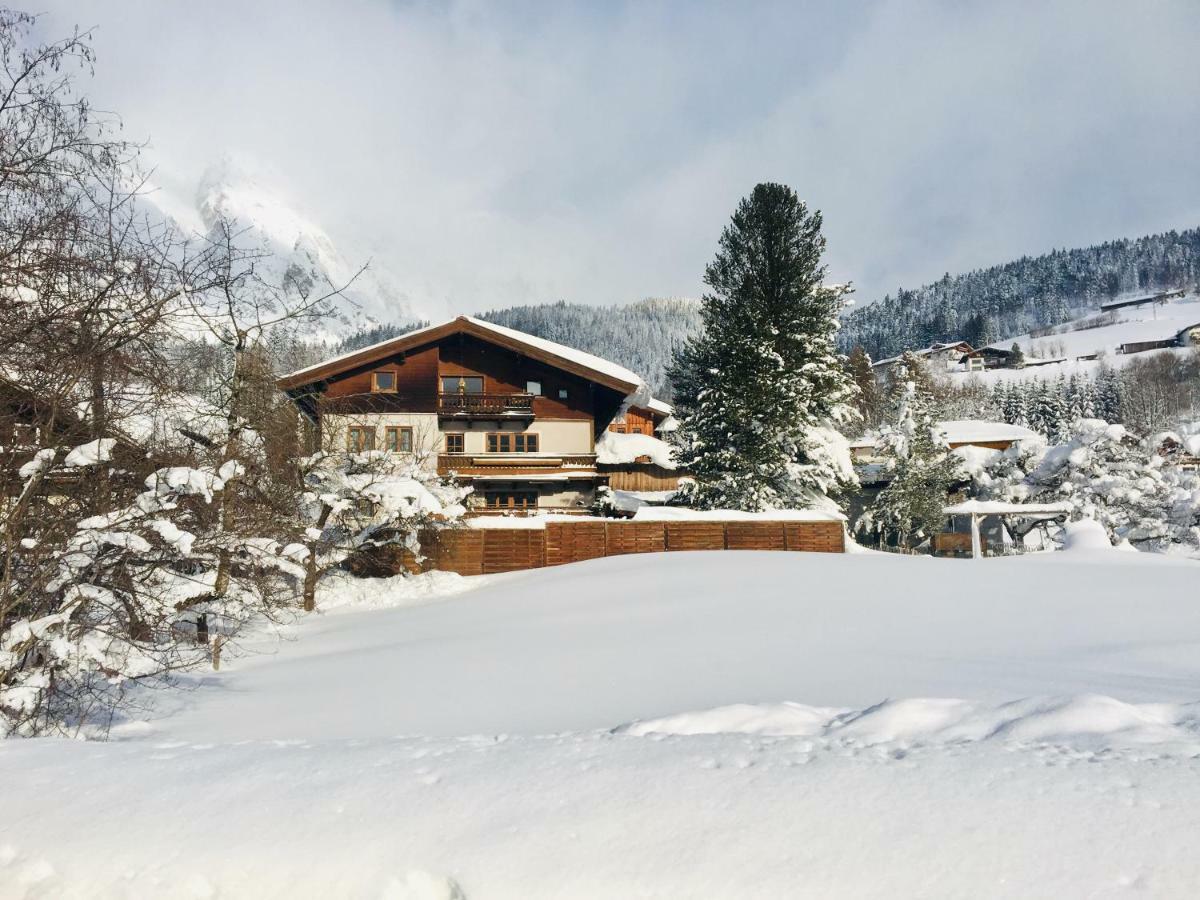 Familienbauernhof - Leogang Apartments Weissbacher 外观 照片